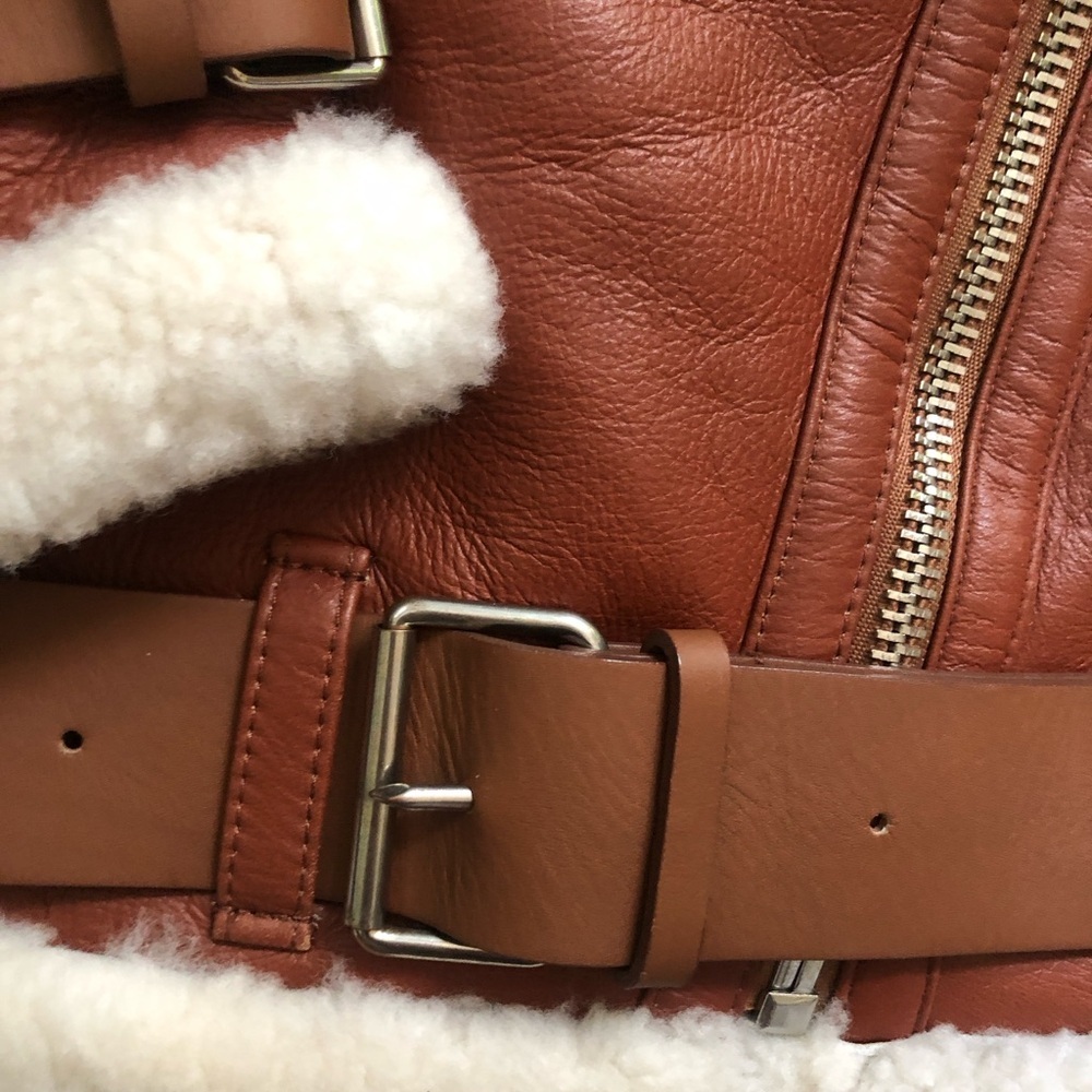 Acne studios shearling jacket - Picture 4 of 11